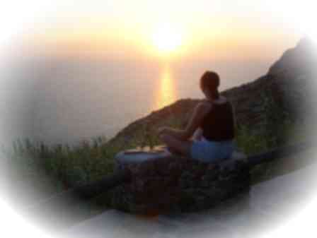 Meditazione al tramonto